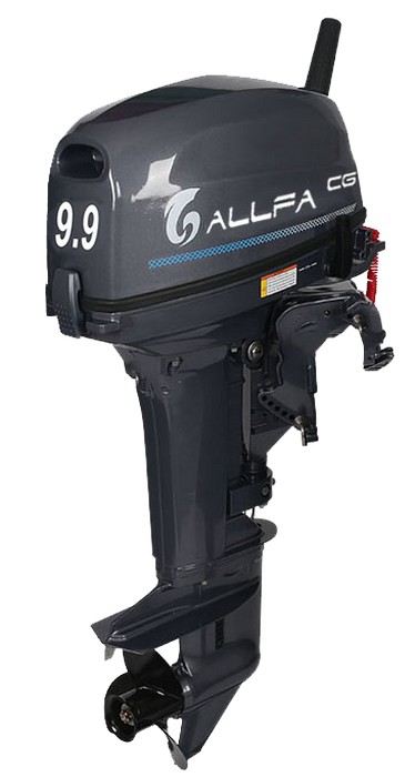 Лодочный мотор ALLFA CG T9.9 MAX (326 см2) 9.9 л.с. двухтактный
